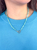 Michelle McDowell | Beaded Thea Necklace - Aqua
