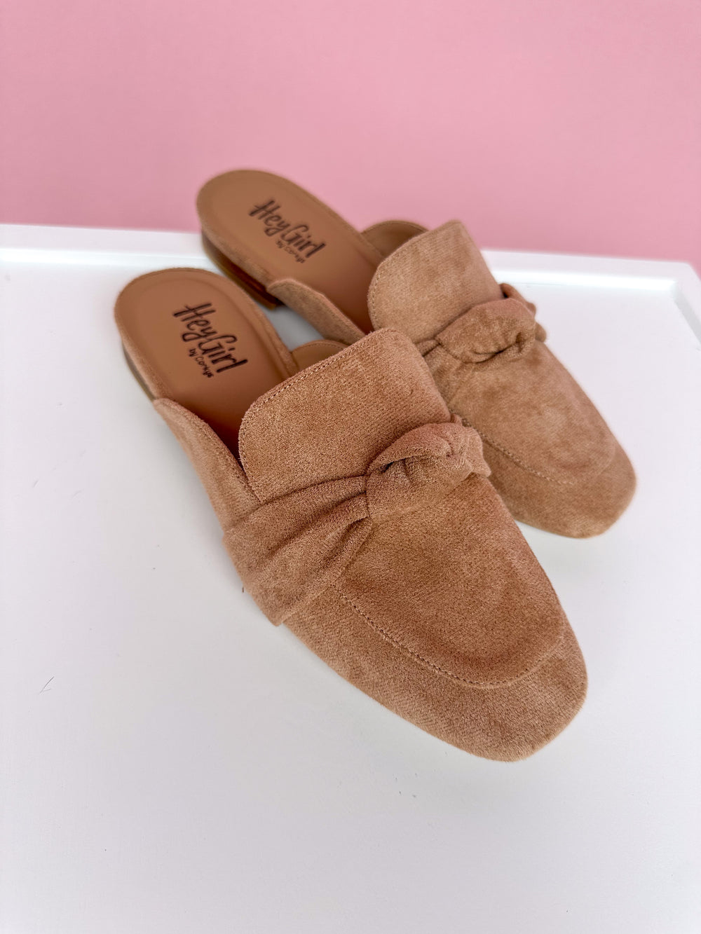 CORKYS | Clingy - Camel Faux Suede