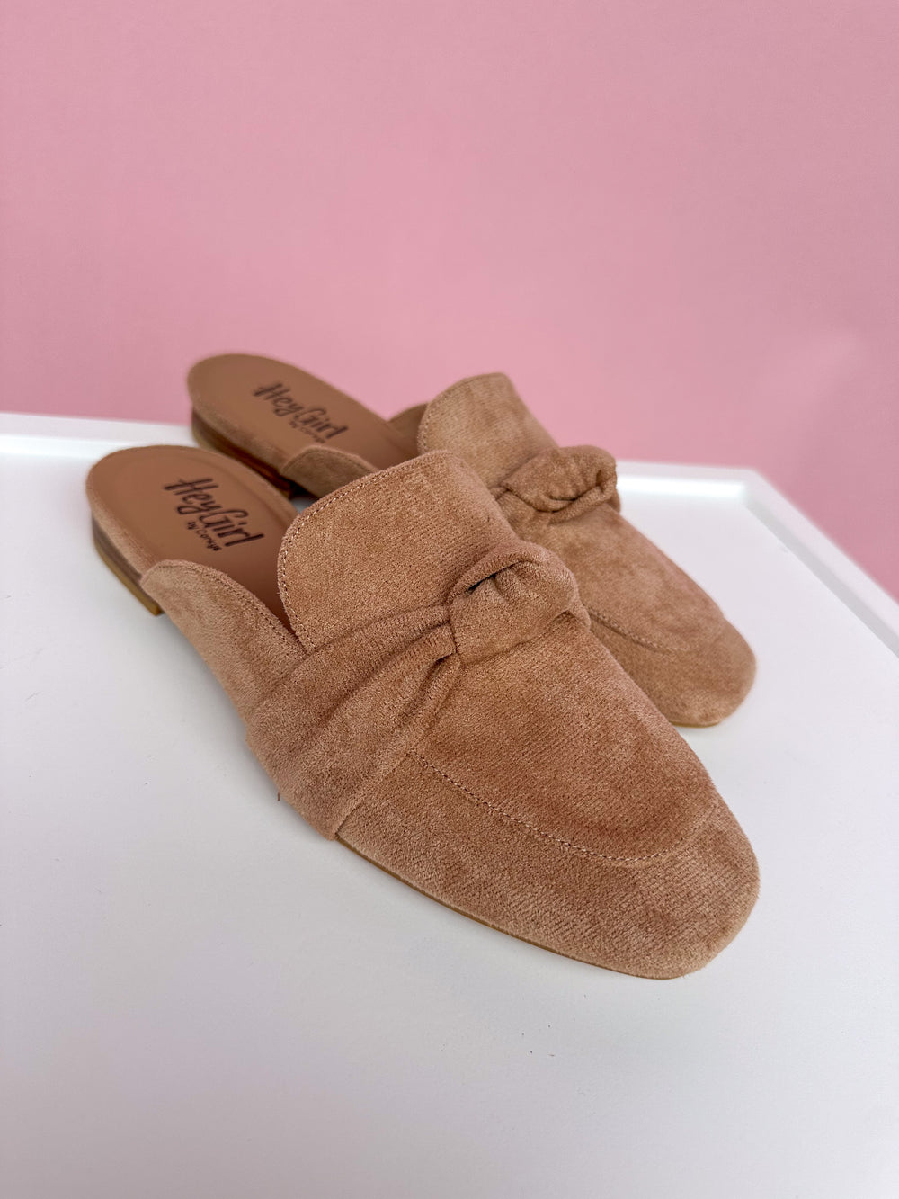 CORKYS | Clingy - Camel Faux Suede