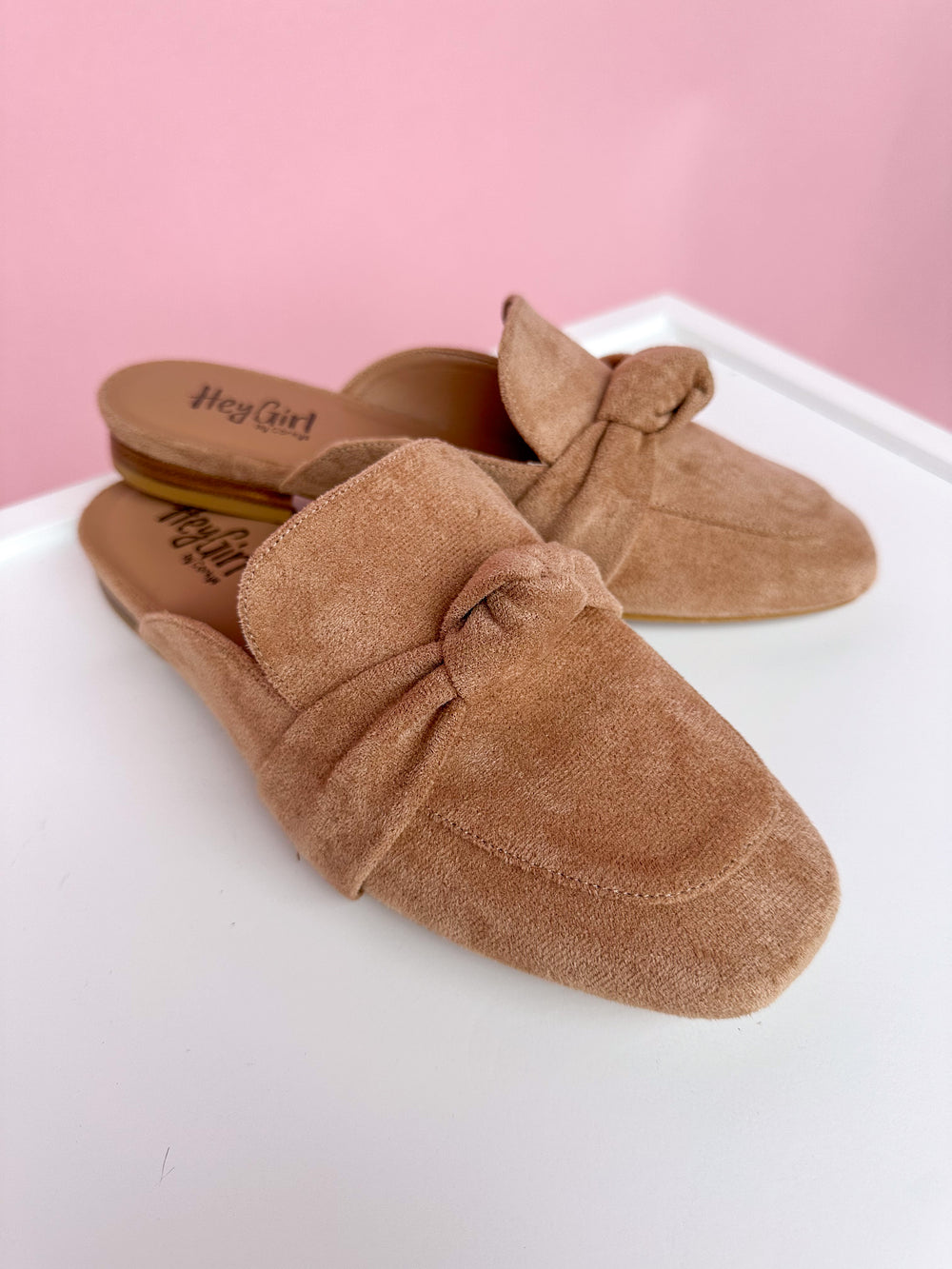 CORKYS | Clingy - Camel Faux Suede