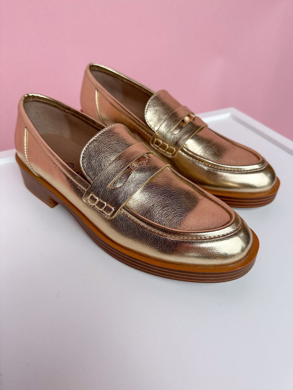 Chinese Laundry | Porter Metallic Loafer - Gold