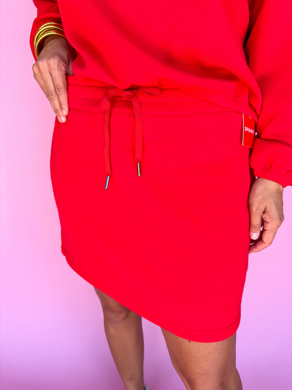 SPANX | AirEssentials 14" Skort - Spanx Red