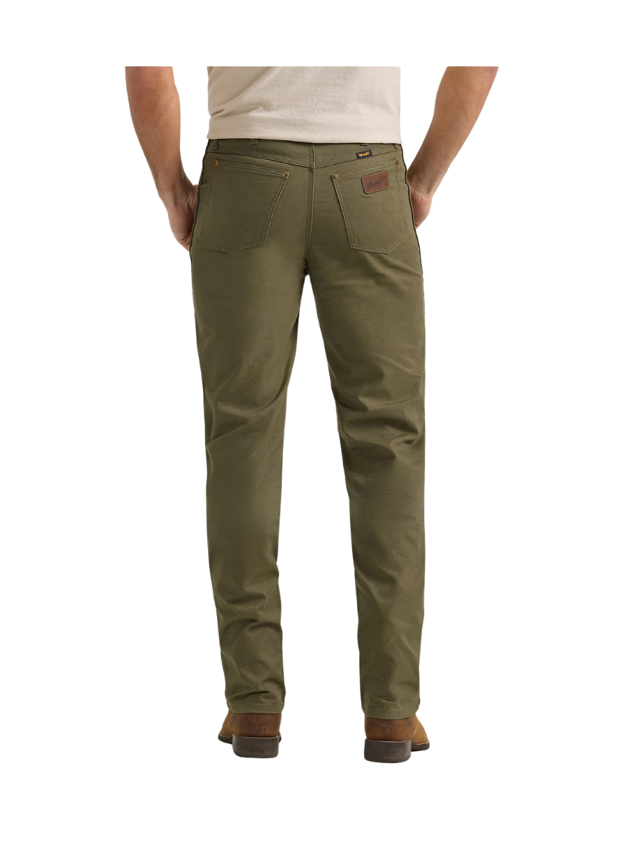 Wrangler Sea Turtle Tough Comfort Cowboy Cut Canvas Jean Green Men's Denim Jeans Pants Jincy's Tripp