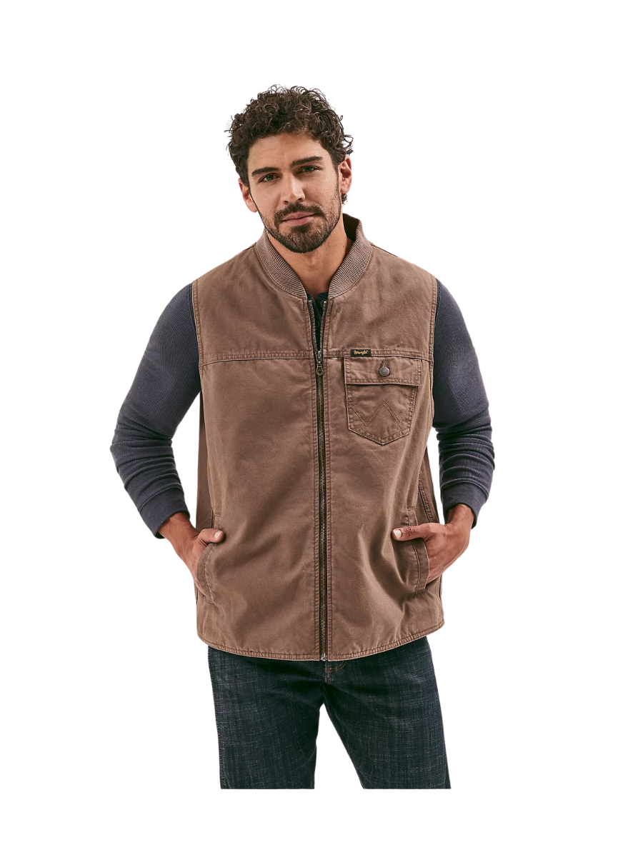 Wrangler | Men's Quilted Lined Rancher Vest