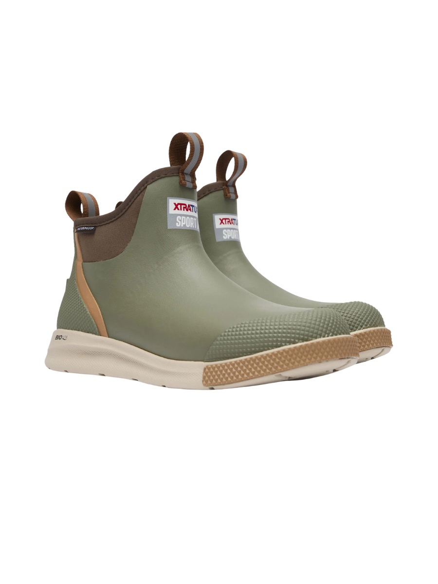 XTRATUF | Olive - Men's Ankle Deck Boot Sport