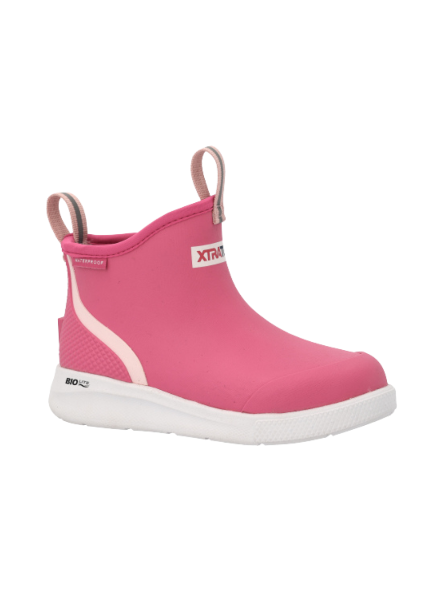 XTRATUF | YOUTH Ankle Deck Boot Sport - Hot Pink