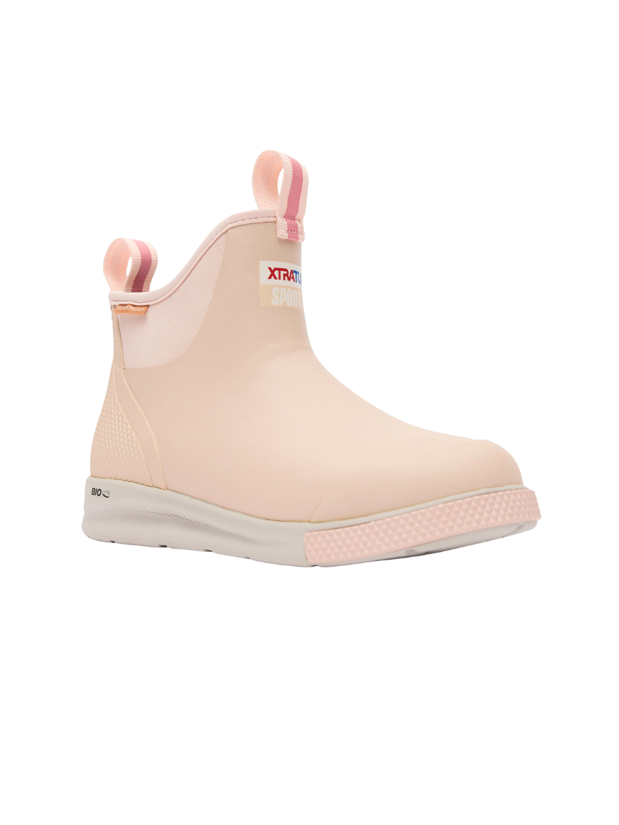 XTRATUF | Blush Pink- Women's Ankle Deck Boot Sport