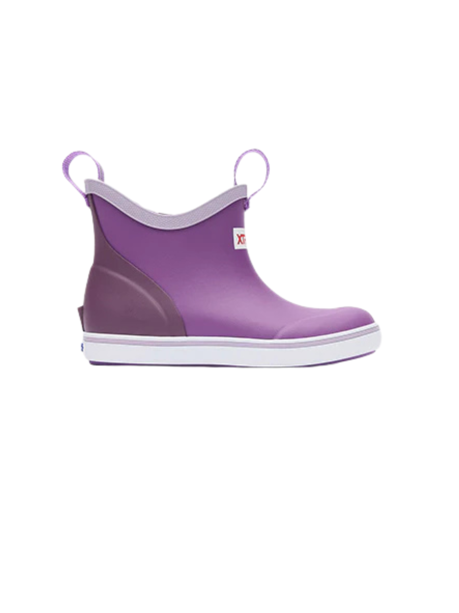XTRATUF | Purple - YOUTH Ankle Deck Boot