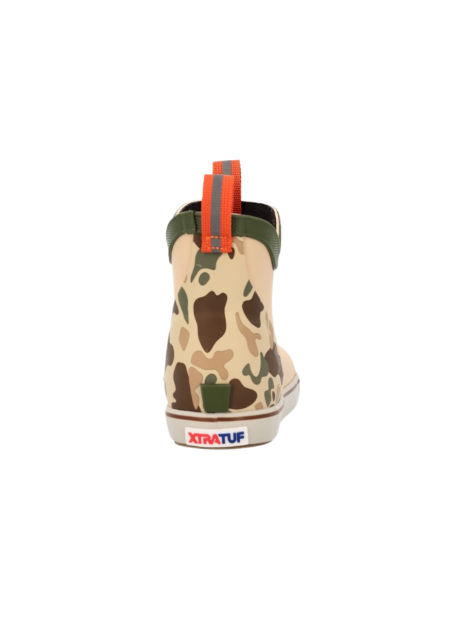 XTRATUF | Beige/Duck Camo - YOUTH Ankle Deck Boot