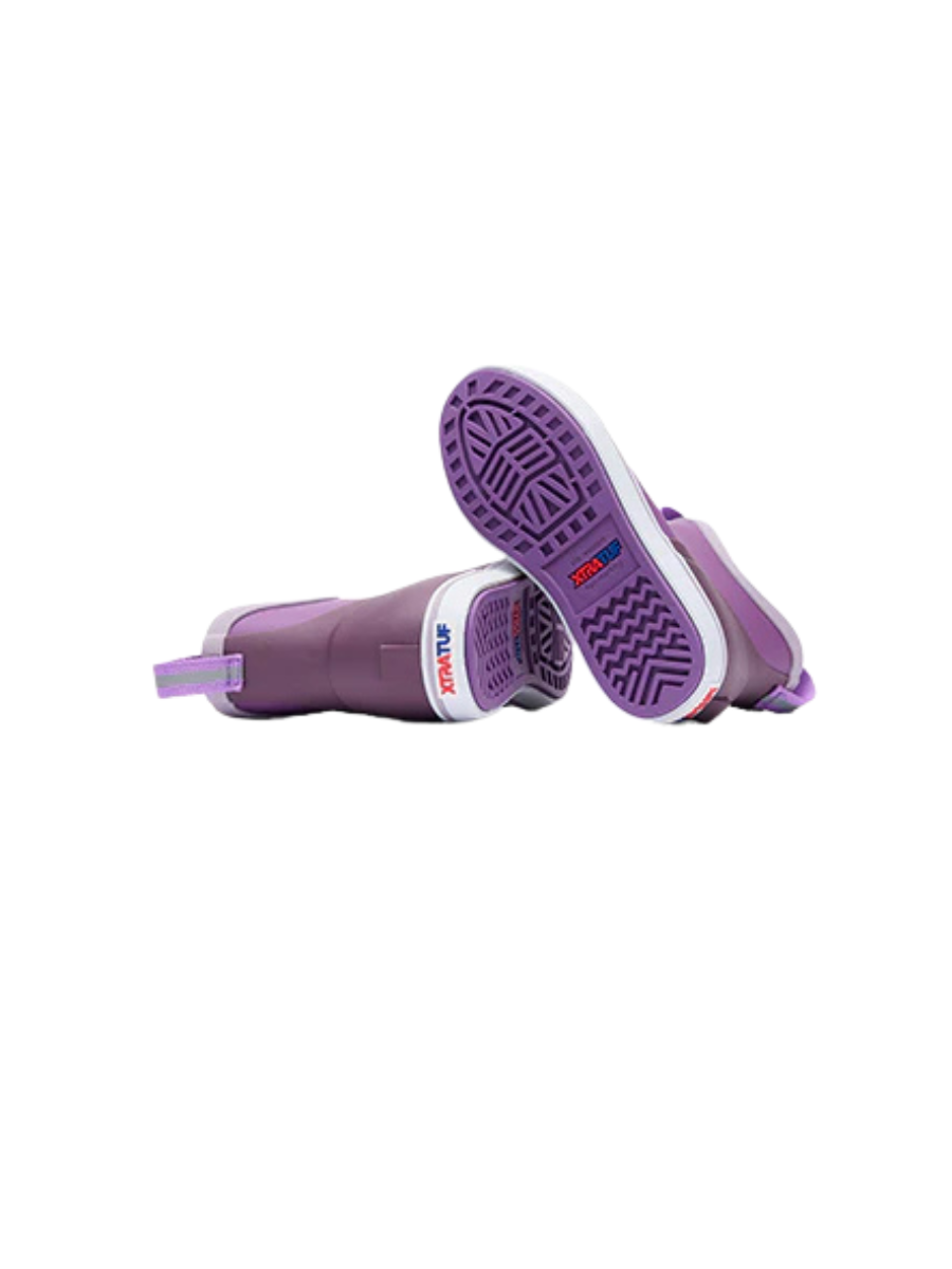XTRATUF | Purple - YOUTH Ankle Deck Boot