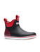 XTRATUF Black/Red Men's Tailgate Ankle Deck Boot Tailgate Collection Tripp
