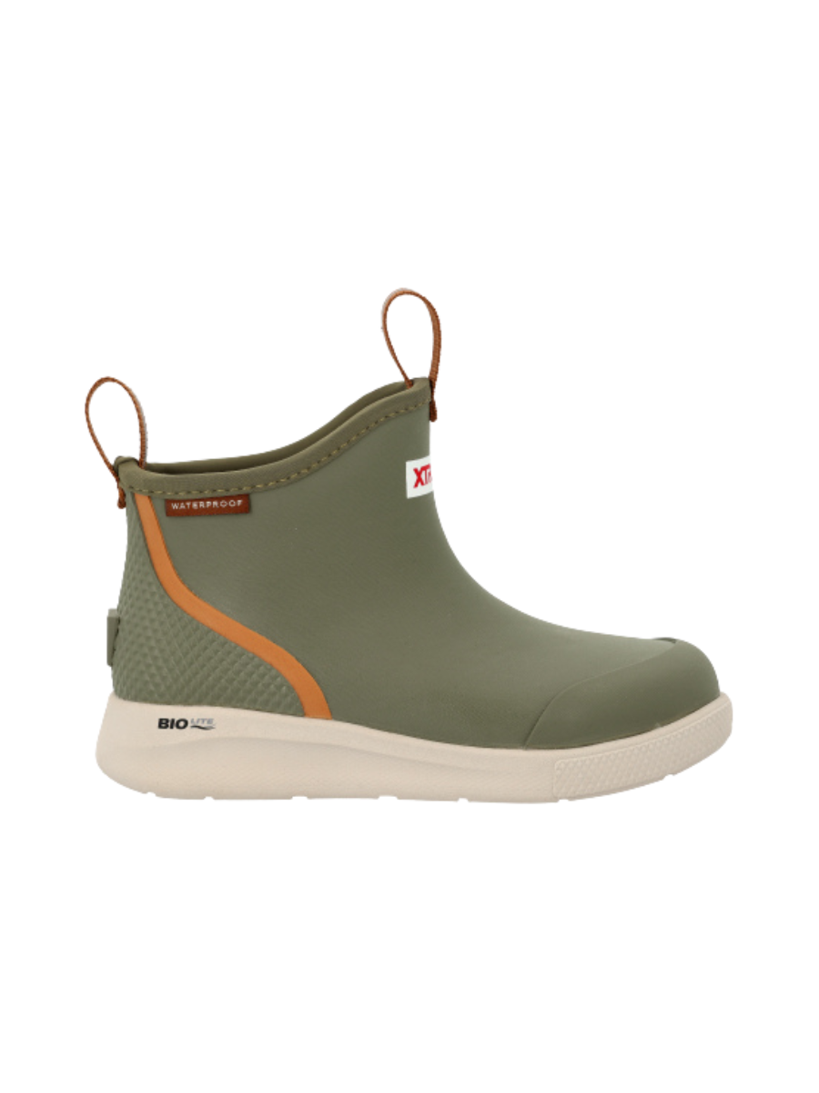 XTRATUF | YOUTH Ankle Deck Boot Sport - Olive