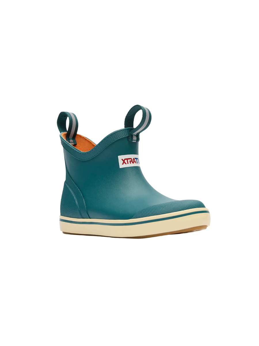 XTRATUF | Transformative Teal - YOUTH Ankle Deck Boot