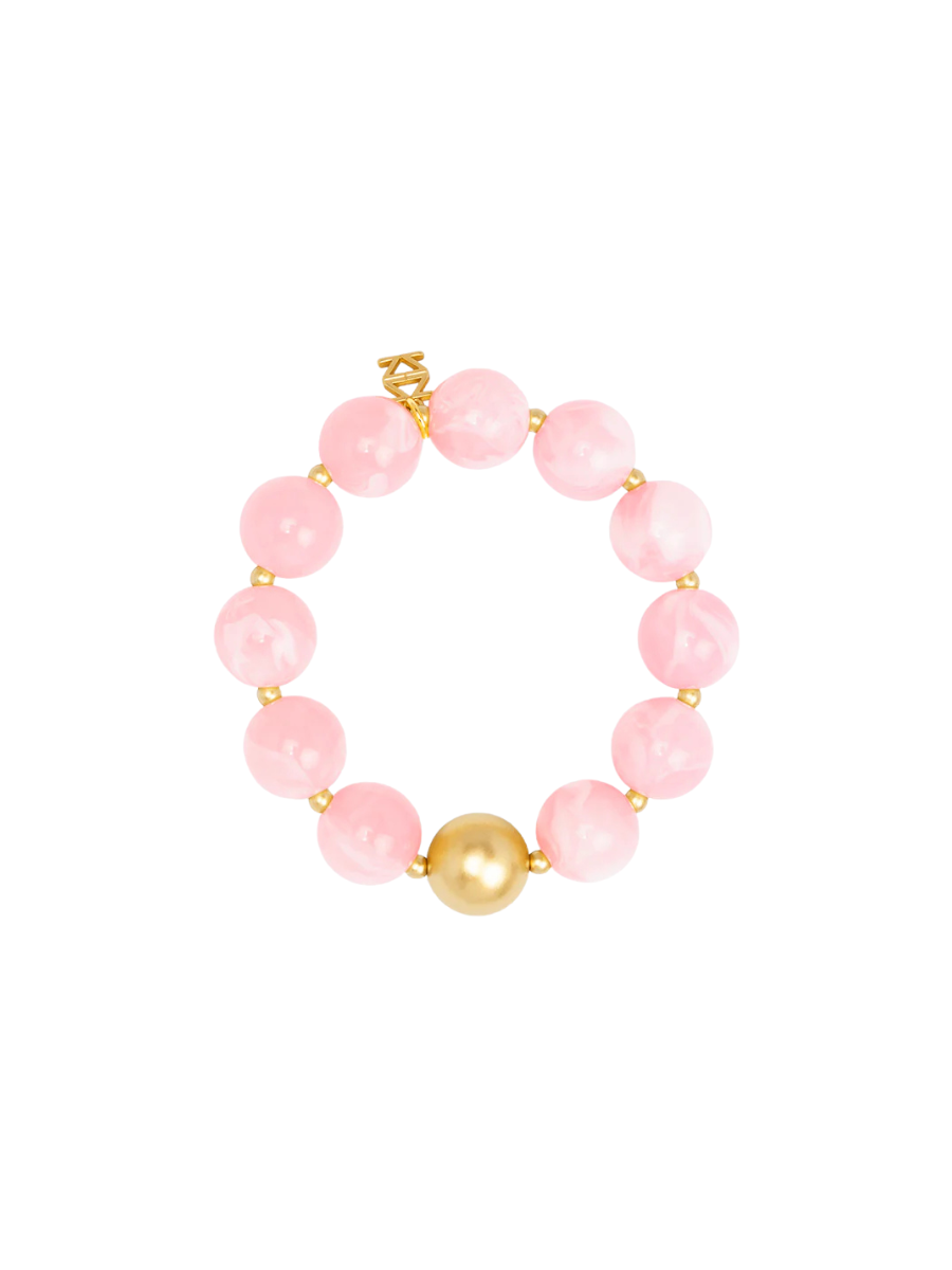 Sadie Resin Bracelet - Light Pink