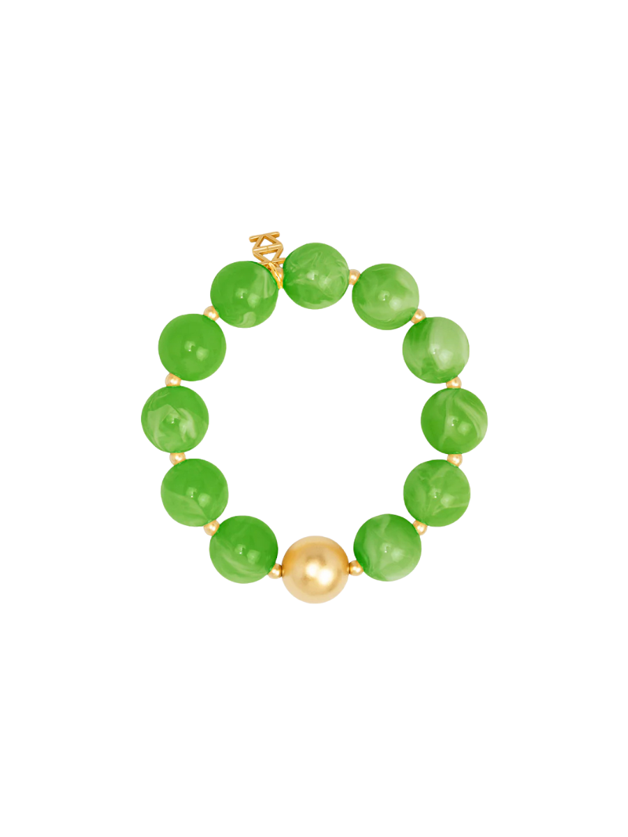 Sadie Resin Bracelet - Green