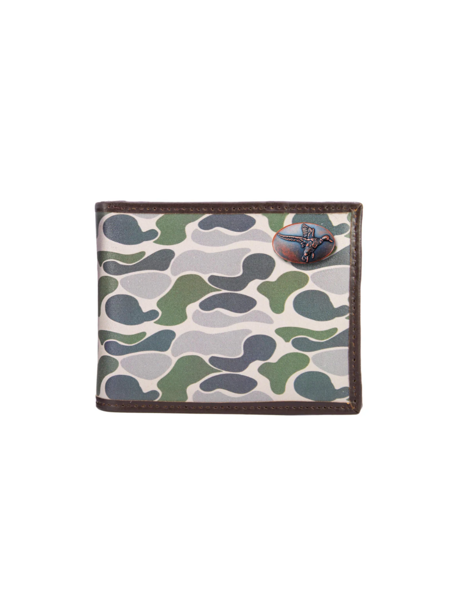 Zep-Pro | Men's Bifold Wallet - Old School Camo