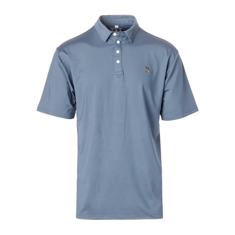 Roost | Blue - YOUTH Solid Polo Shirt