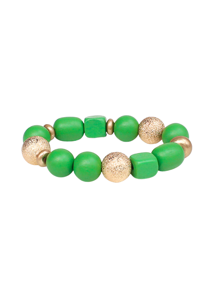 Casual Cuteness Bracelet - Green