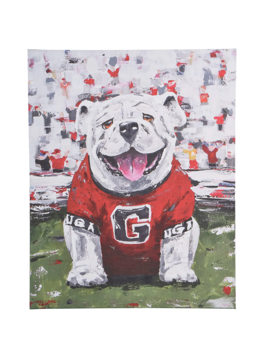 UGA Dawg Canvas