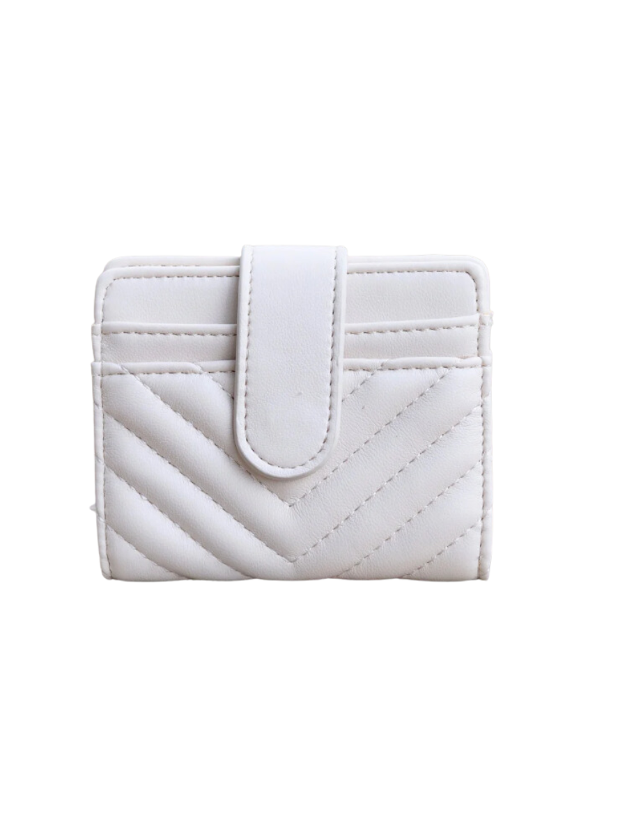 Caroline Hill | Tate Card Holder Wallet - Cream