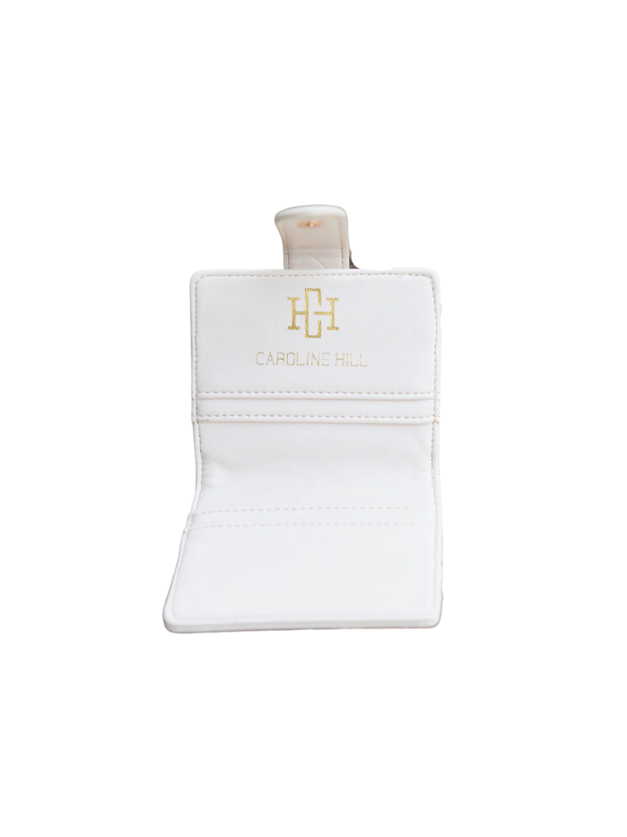 Caroline Hill | Tate Card Holder Wallet - Cream