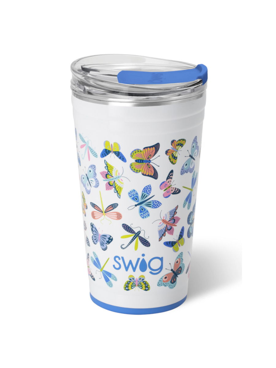 Swig | 24oz Party Cup - Butterfly Bliss