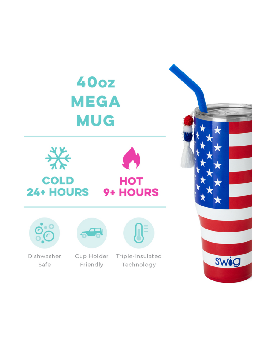 Swig | 40oz Mega Mug - All American