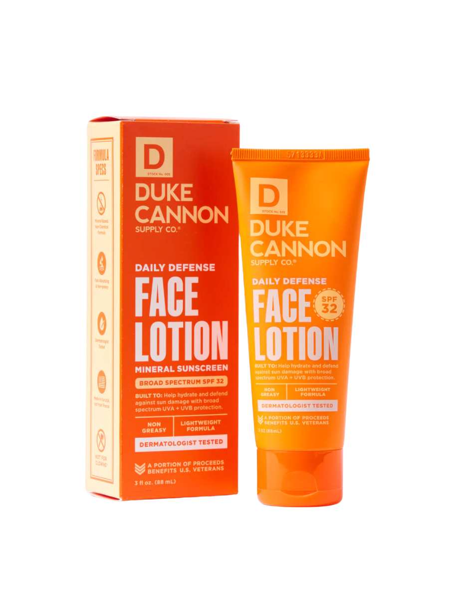 Duke Cannon | Daily Defense Face Lotion SPF32