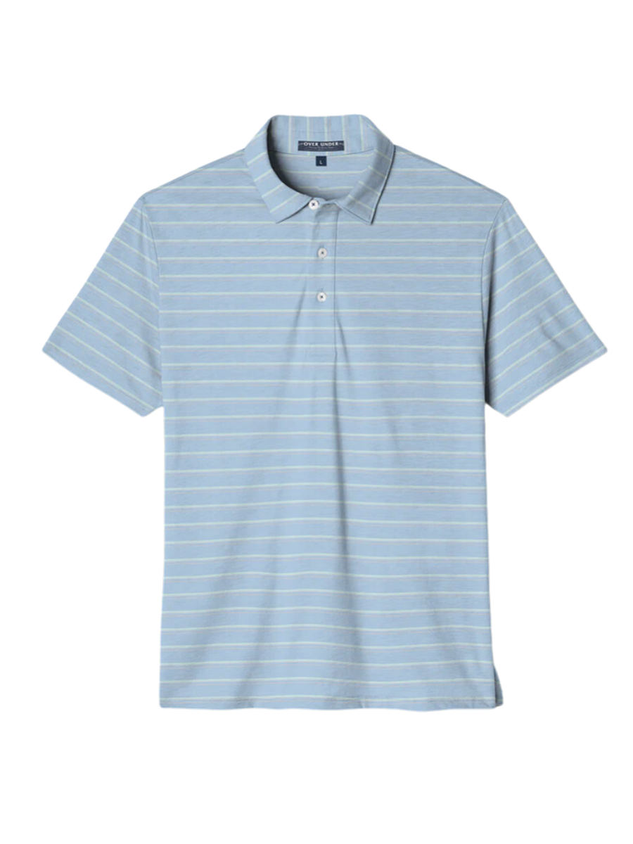 Over Under | YOUTH Performance Polo - Coastal Breeze