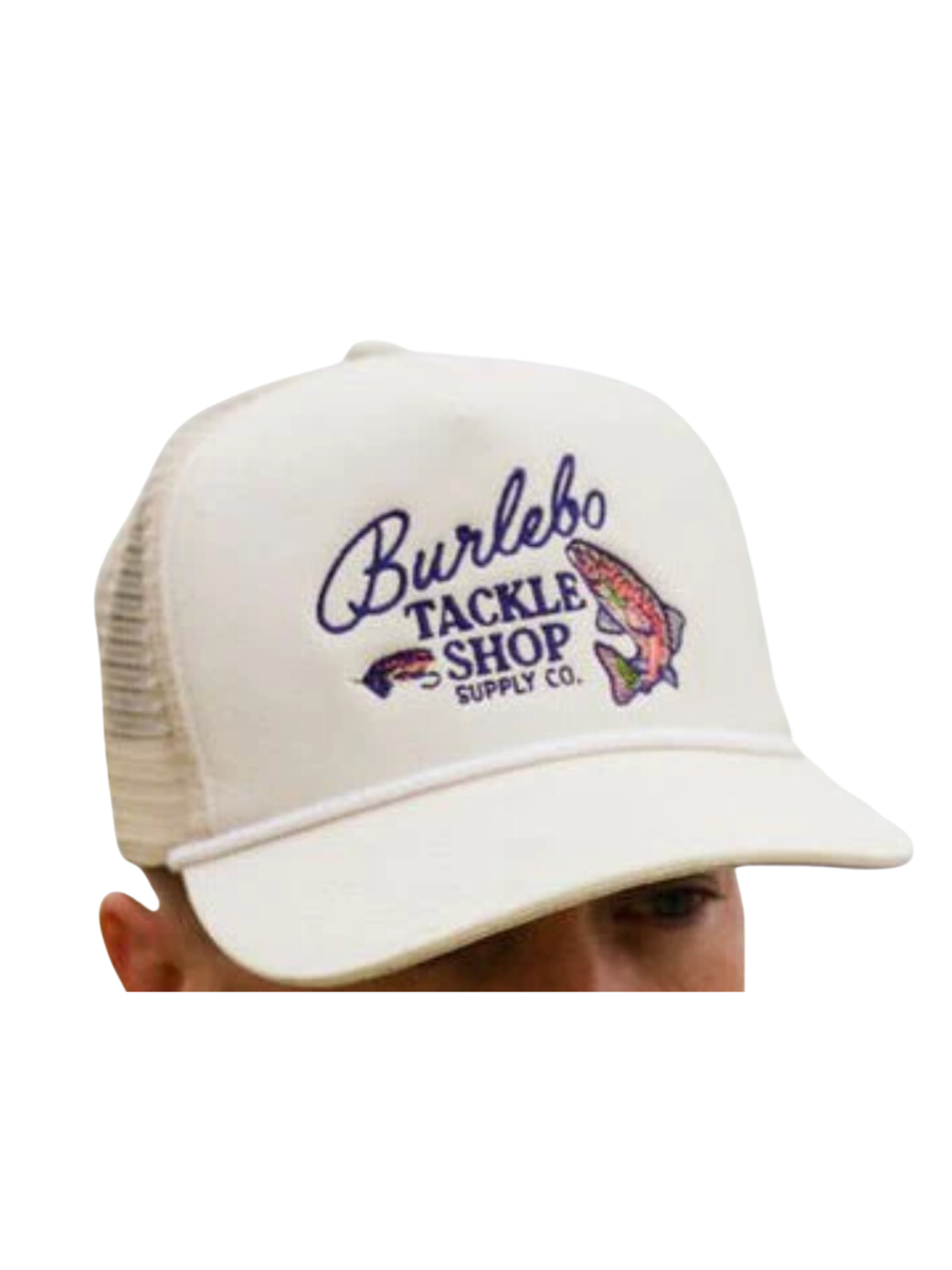 BURLEBO | Tackle Shop Hat - Cream