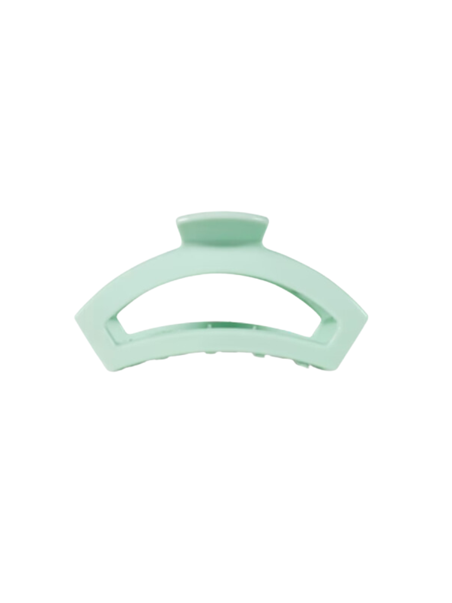 TELETIES Open Hair Clip Mint To Be Large Light Green Women's Gift Hair Clip Boutique Jincy's
