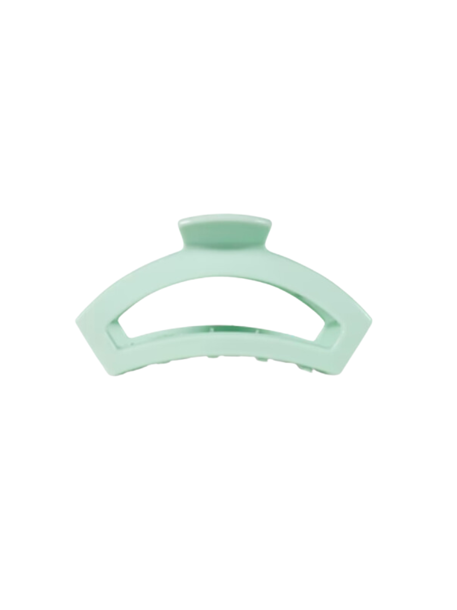 TELETIES | Open Hair Clip - Mint To Be - Large