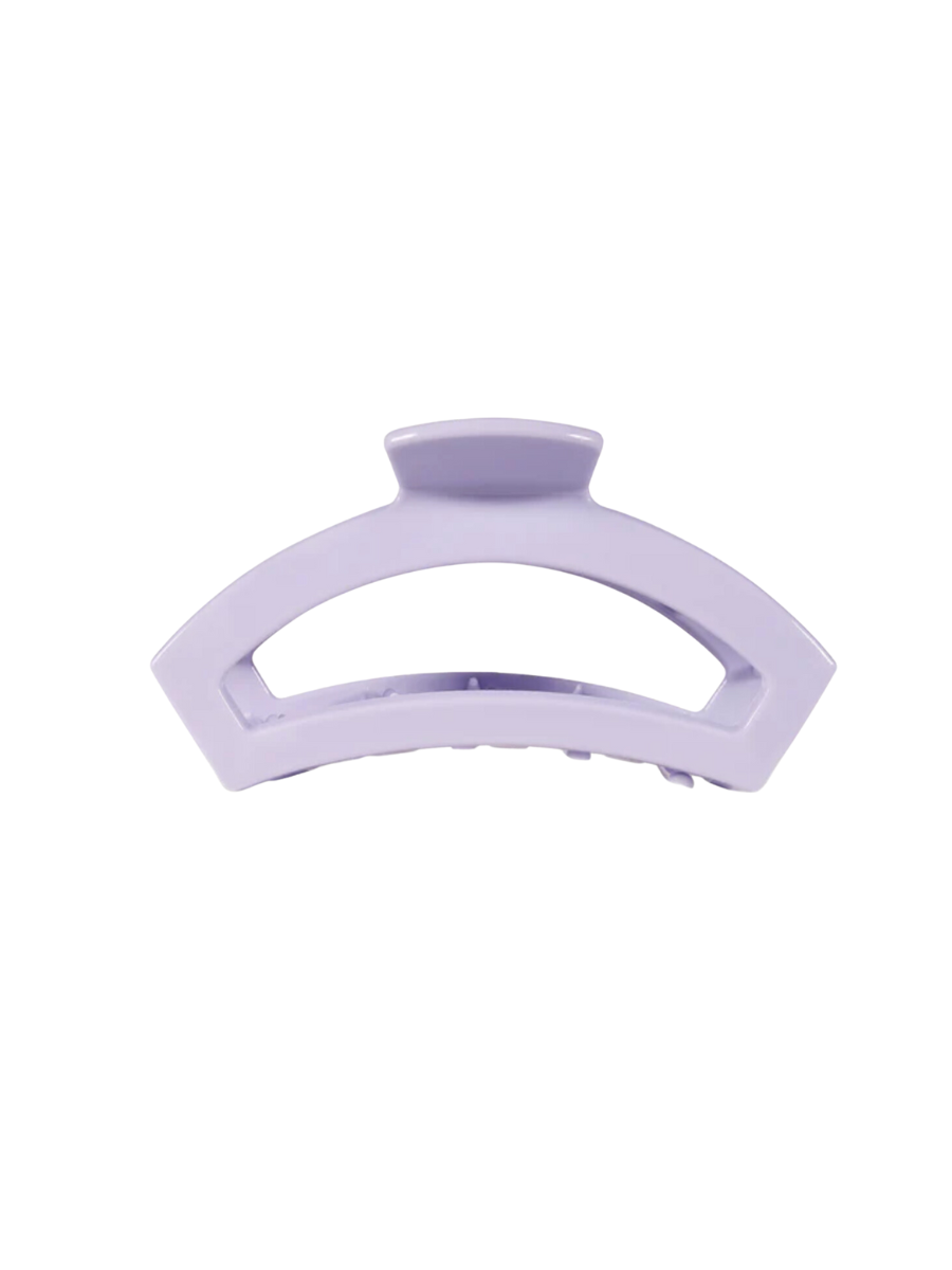 TELETIES | Open Hair Clip - Lilac You - Large