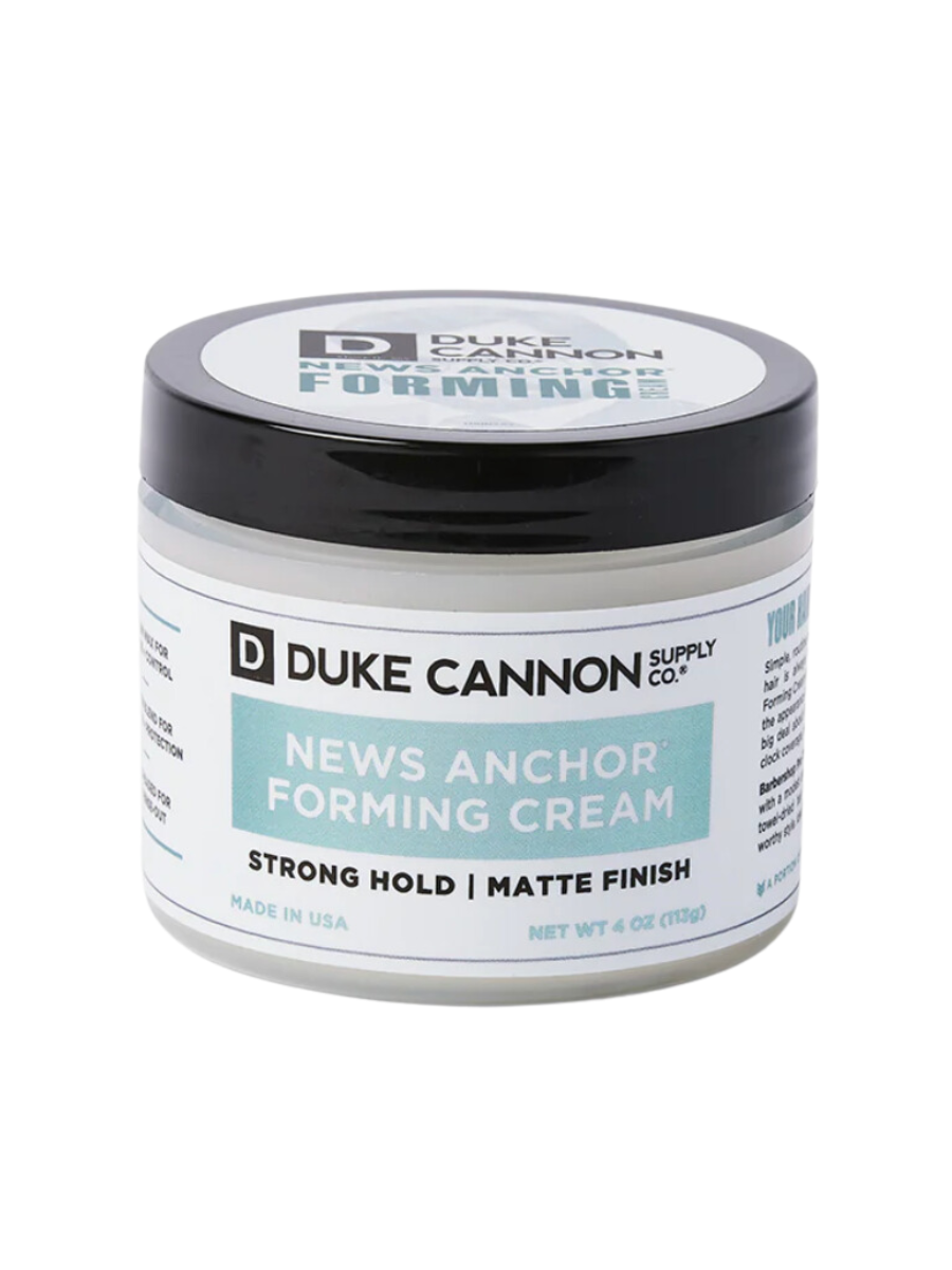 Duke Cannon | News Anchor Forming Cream