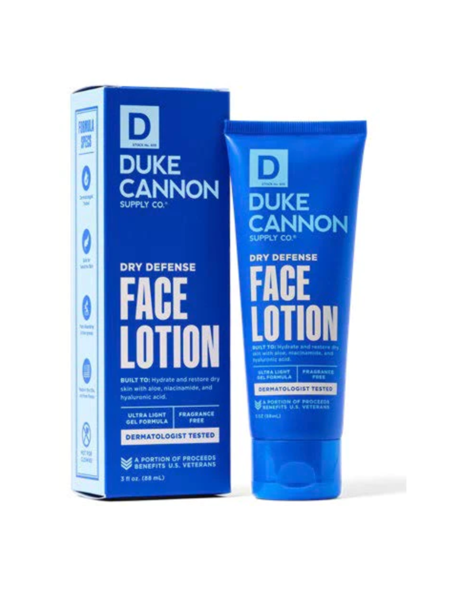 Duke Cannon | Dry Defense Face Lotion