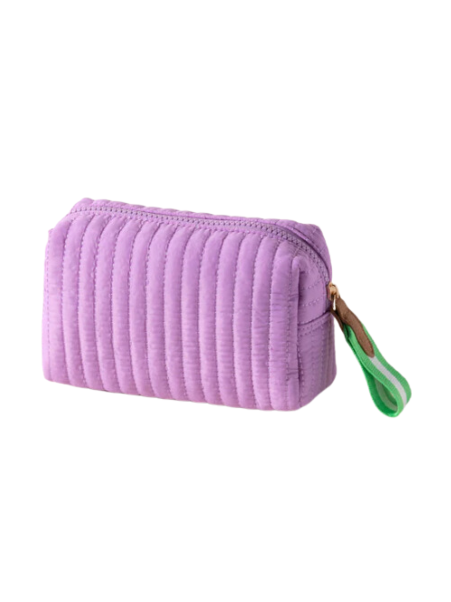 Ezra Small Cosmetic Pouch - Lilac
