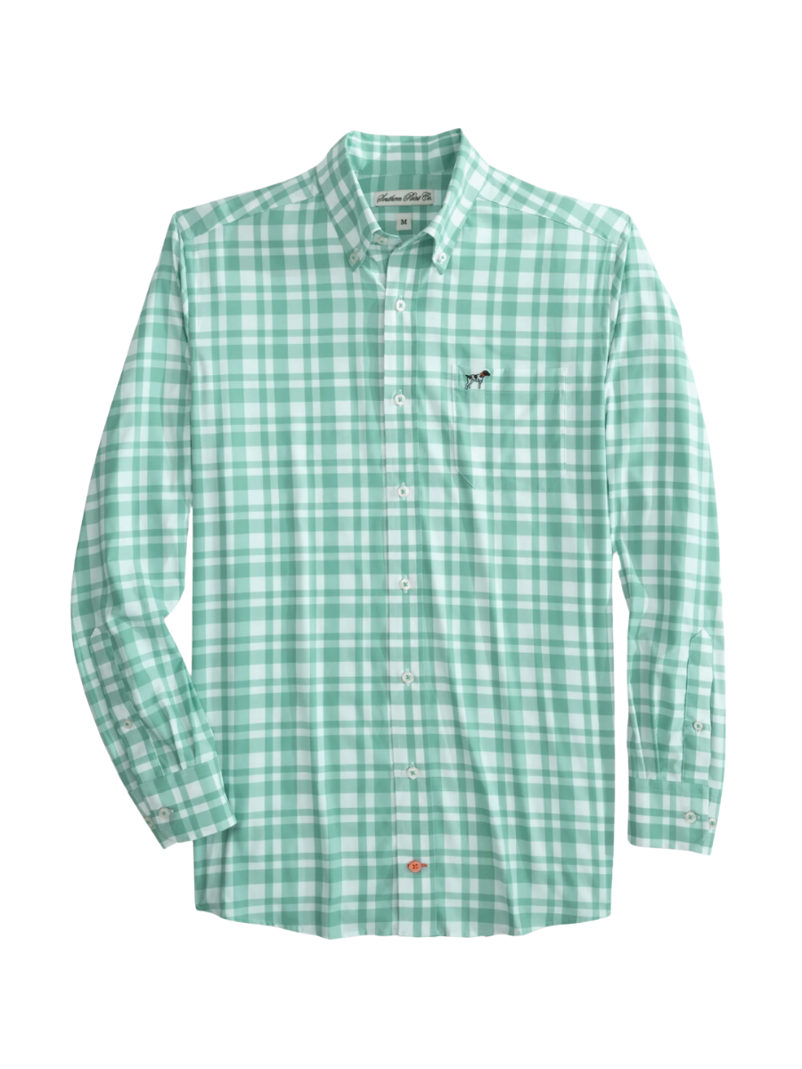 Southern Point Co. | YOUTH Hadley Button Down - Bermuda Plaid