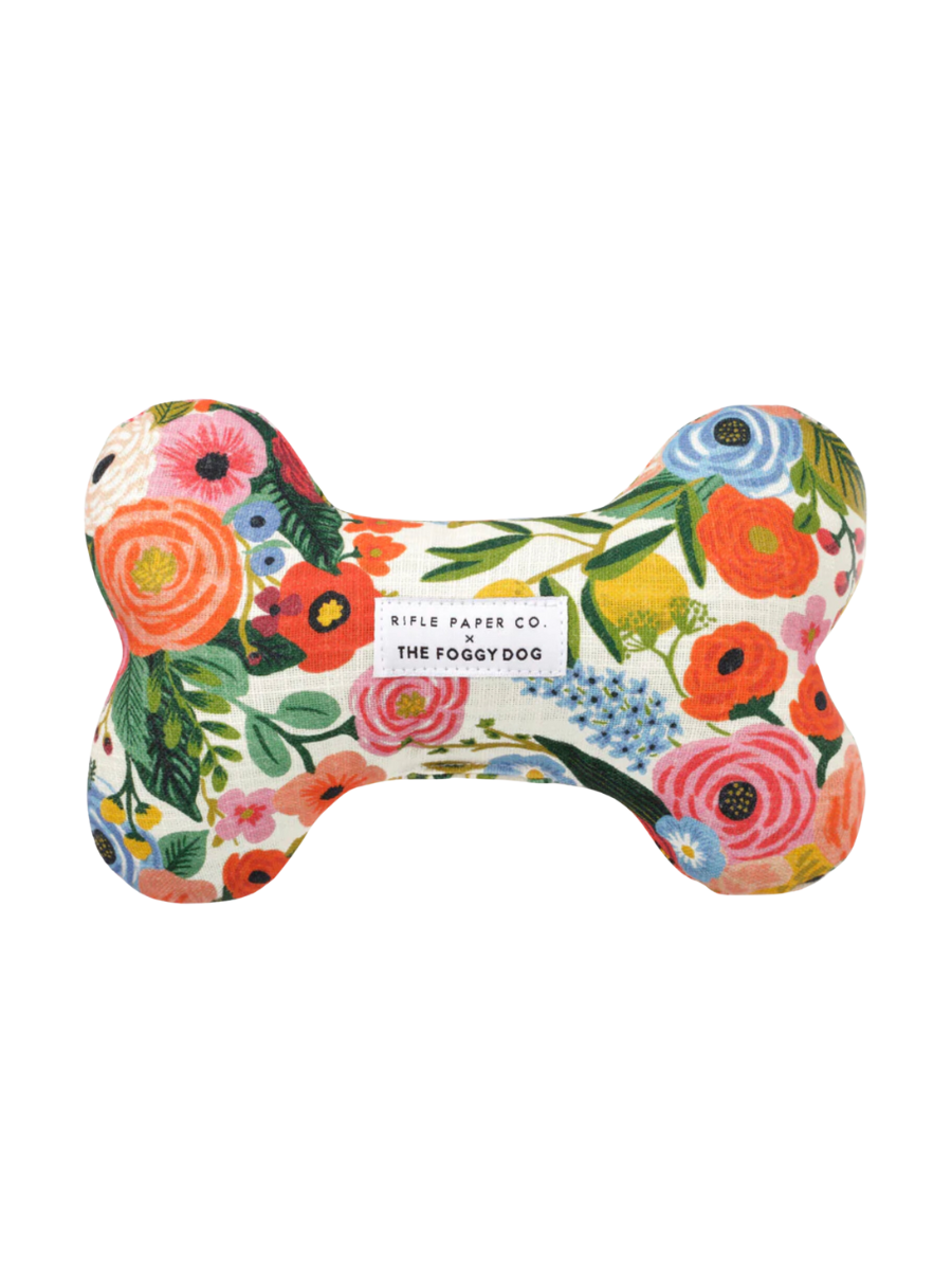 Garden Party Dog Squeaky Toy