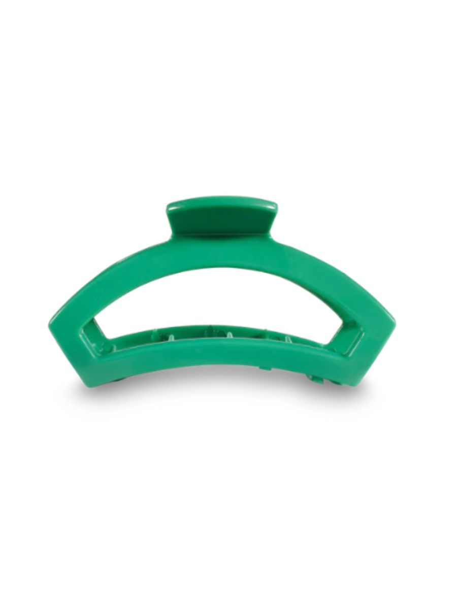 TELETIES | Open Hair Clip - Green Come True - Tiny