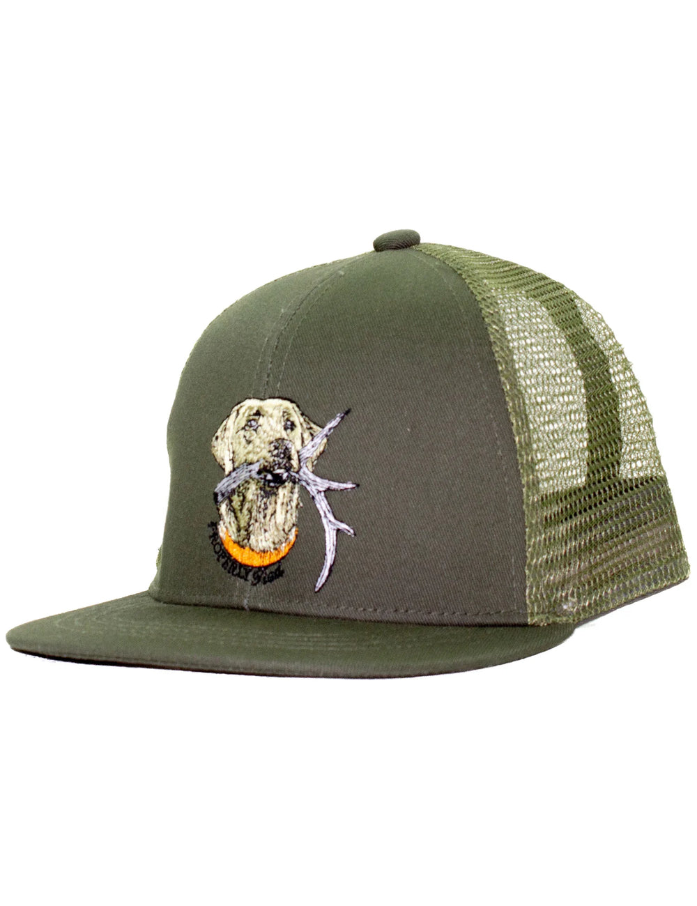 Properly Tied | YOUTH Antler Lab Trucker Hat