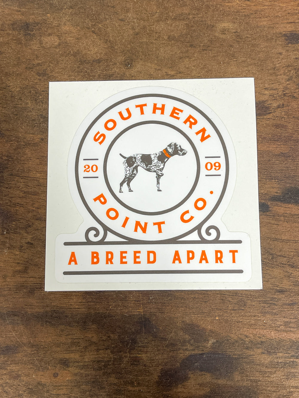 Southern Point Co. | Gray Bird Dog Round Decal