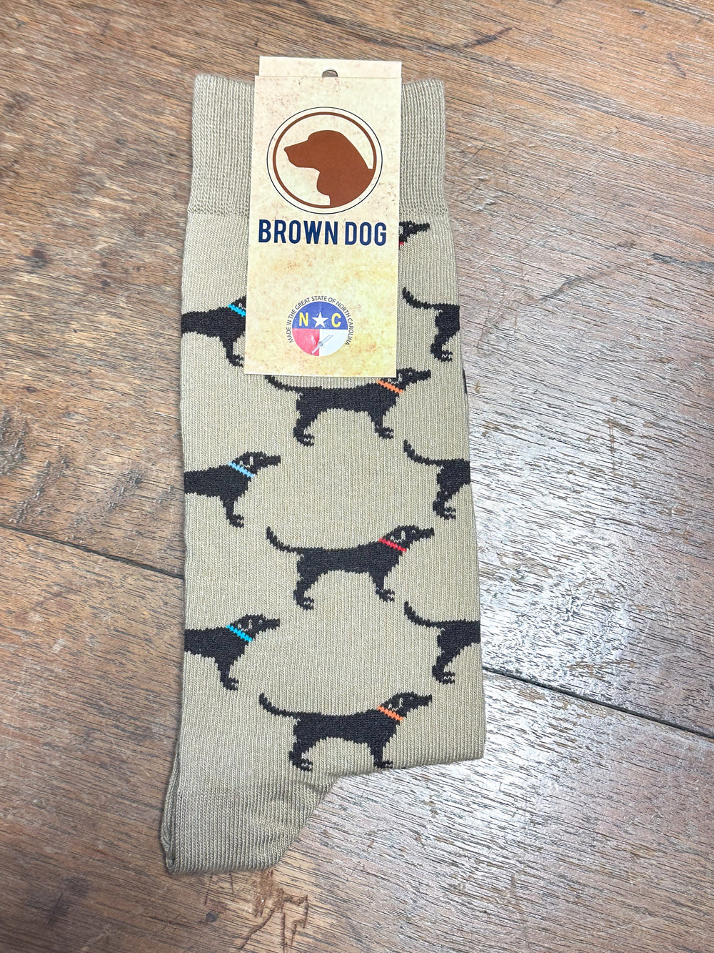 Brown Dog Hosiery | Labs Khaki