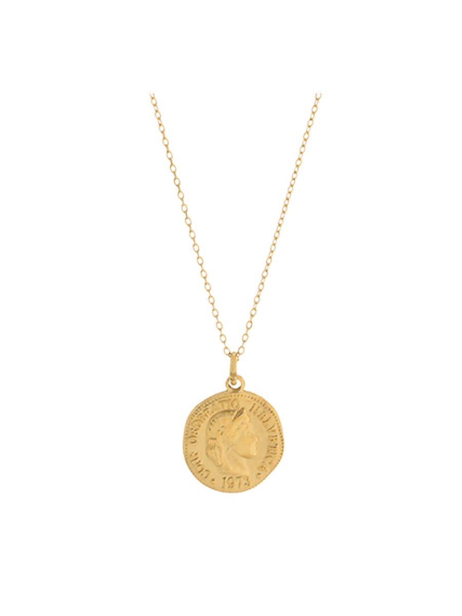 Imperial Coin Pendant Necklace