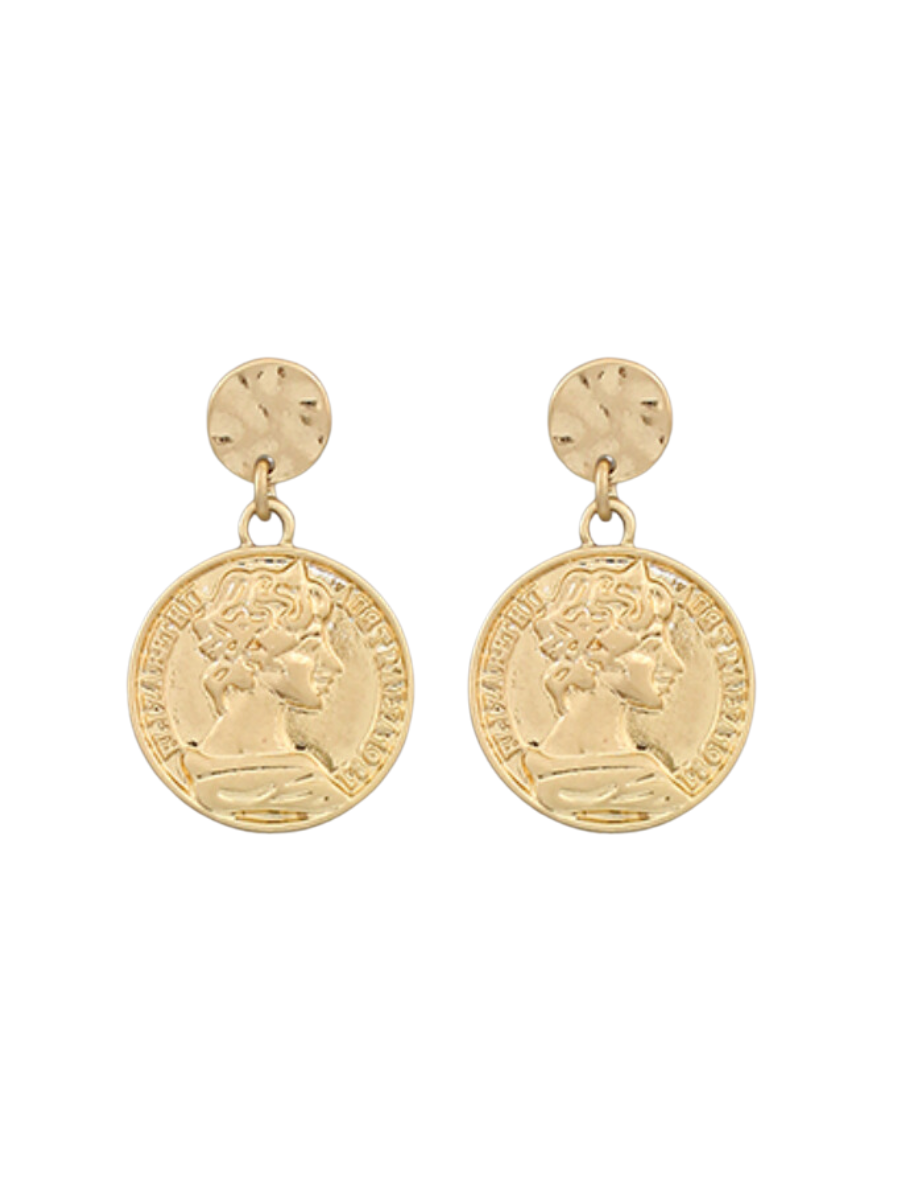 Majestic Coin Earrings