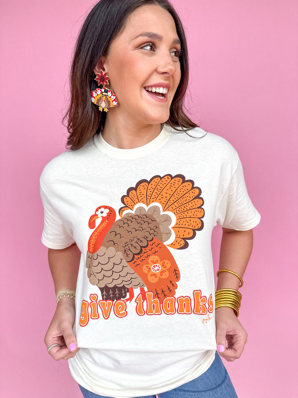 Give Thanks Turkey Tee