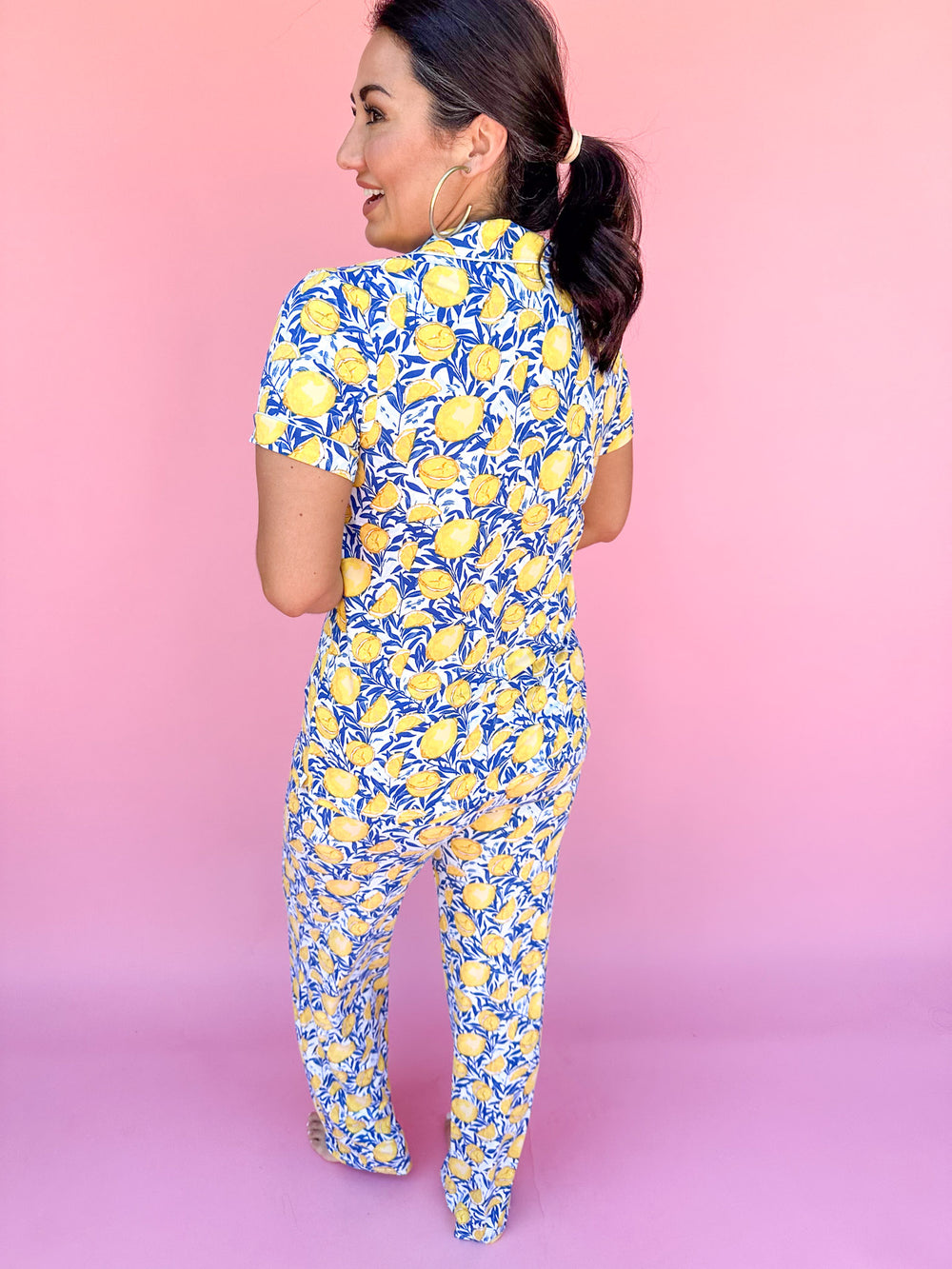 Lemon Drop Pajama Pant Set