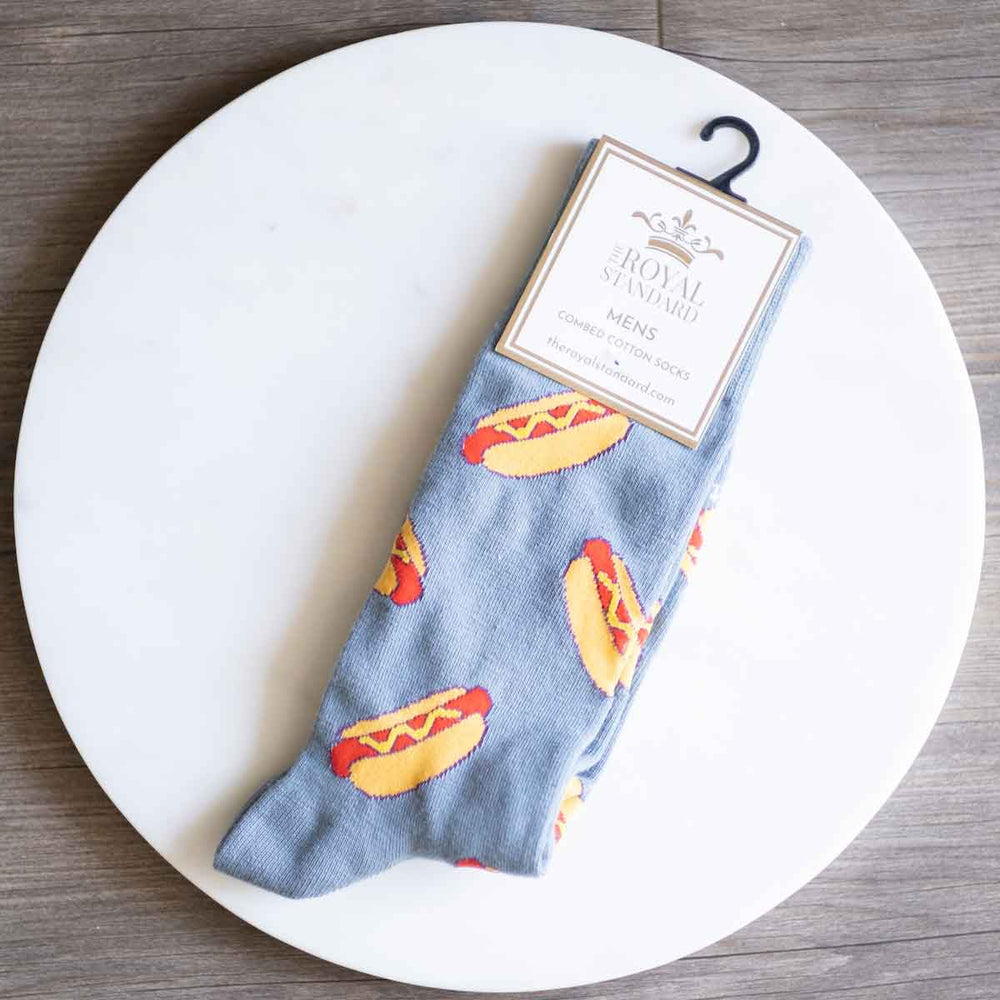 Men's Hot Dog Socks