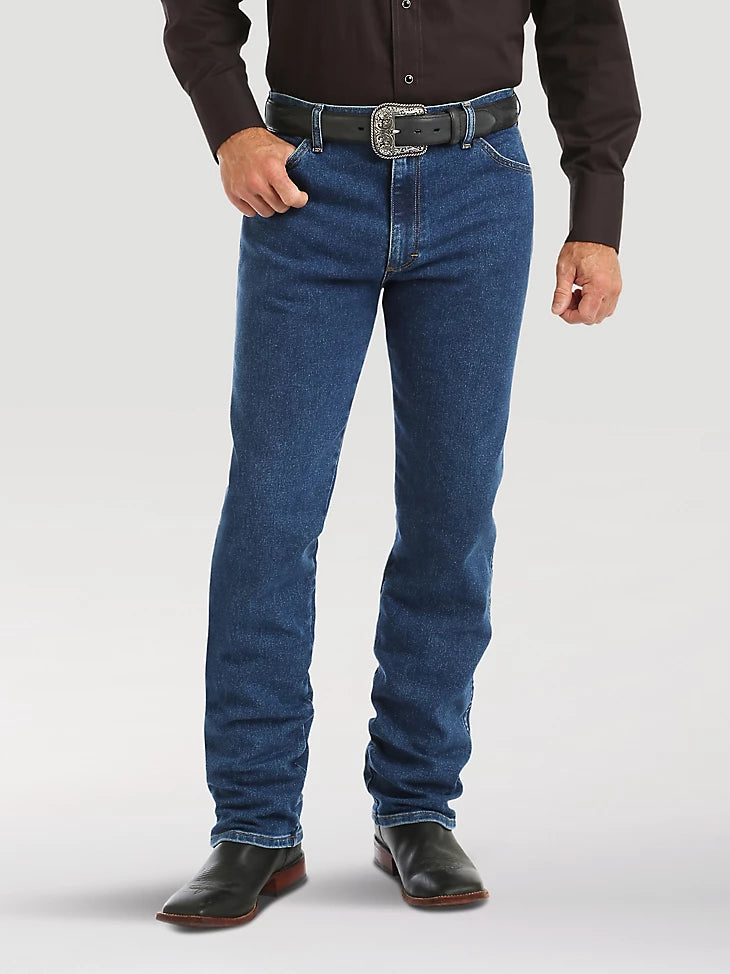 Wrangler Stonewash Cowboy Cut Active Flex Jeans Men's Dark Wash Pants Denim Jeans Jincy's Tripp