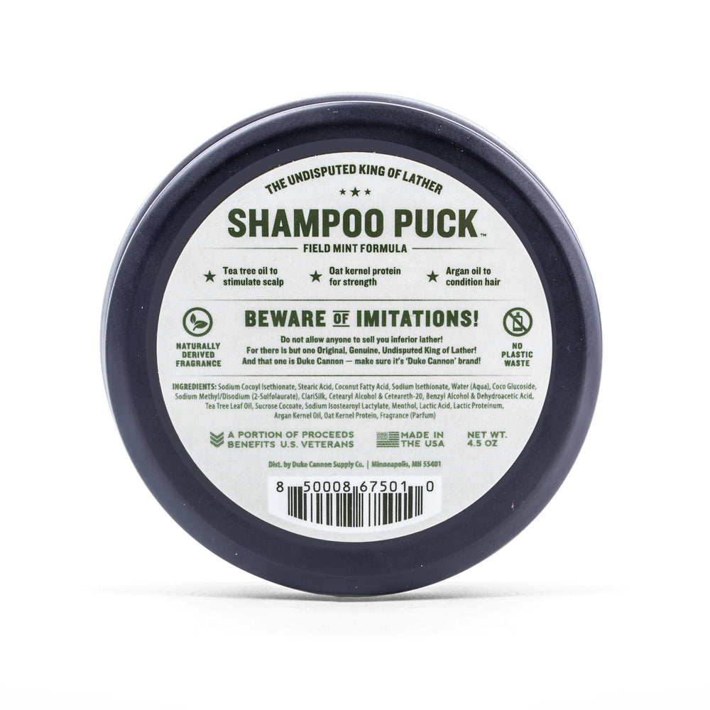 Duke Cannon | Shampoo Puck - Field Mint