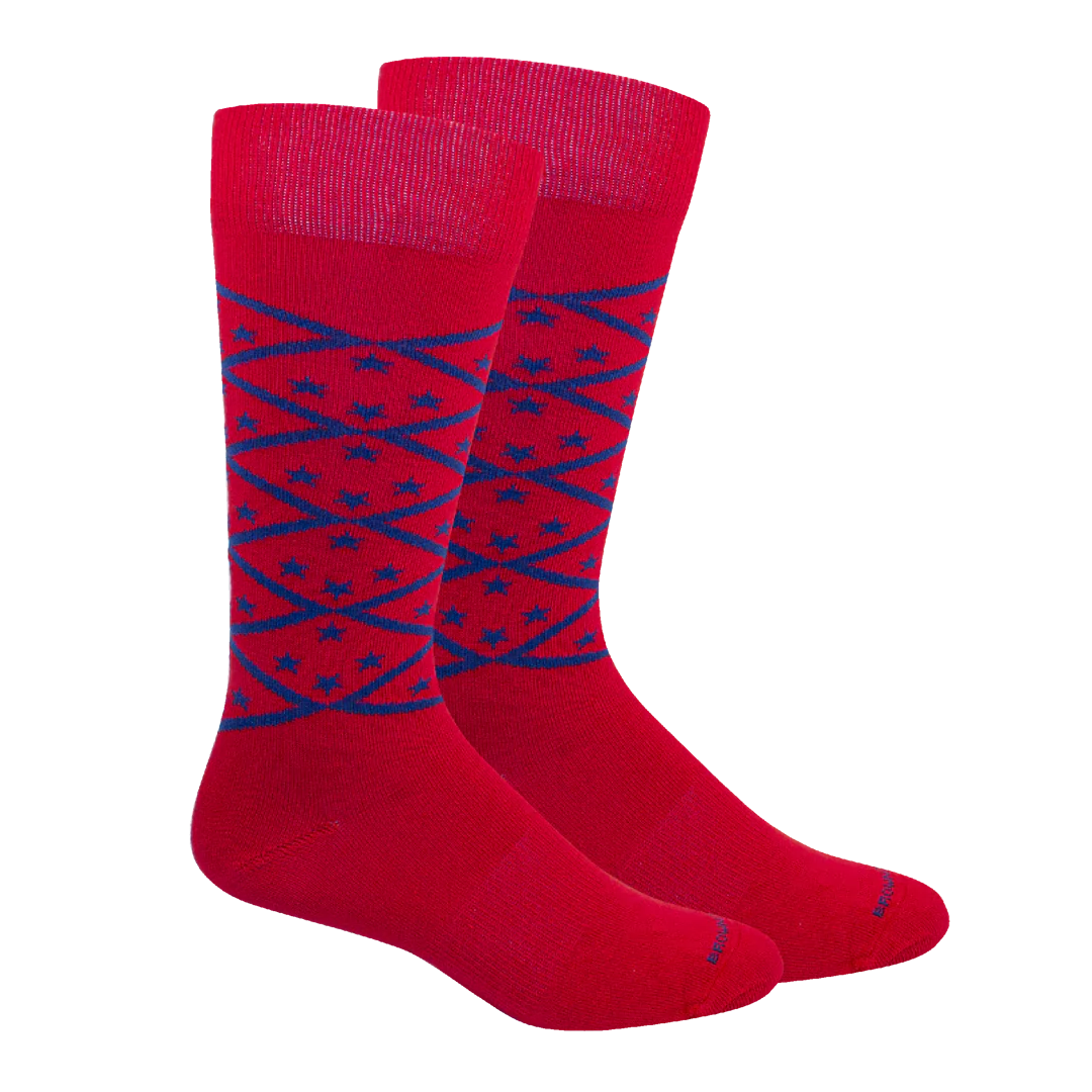 Brown Dog Hosiery | Arkansas Argyle Ski Patrol